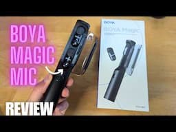 REVIEW: BOYA Magic | World's First All-in-One Wireless Microphone with AI Noise Cancellation?