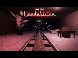 【Disney】プラネットコースター ジェットコースター「ワンダ・ヴィジョン」/ MARVEL's "Wanda Vision" Roller coaster at Planet Coaster