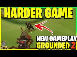 GROUNDED 2 Is Going To Be Harder Then Grounded 1! New Gameplay! Orc Bee Fight! Dead Ominant Worker!