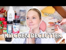 I hate decluttering in here 🏠 | EXTREME Kitchen Declutter + Organize with Me