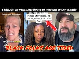 BLACK AMERICANS watch unbothered as WHYTEE FOLKS try to “SAVE AMERICA”