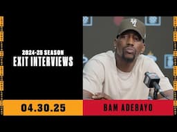 Bam Adebayo | 2024-25 Season Exit Interviews | April 30, 2025