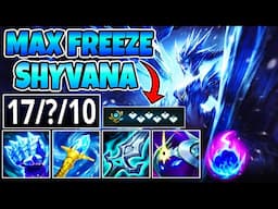 I've created BROKEN MAX FREEZE BLUE SHYVANA BUILD❄️(100% SLOW, 60,000 DMG - THIS IS SO FUN TO PLAY)