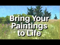 A Detailed Painting Demonstration: How to Nuance a Few Simple Shapes