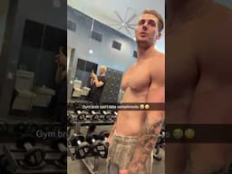 I always give gym bros compliments 😭😳