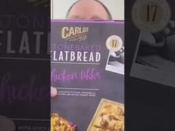 Aldi Chicken Tikka Flatbread #foodreview #chicken #chickentikka #flatbread #foodvlog #shorts