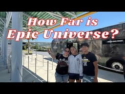 How Far is Epic Universe from CityWalk, Stella Nova & Terra Luna?