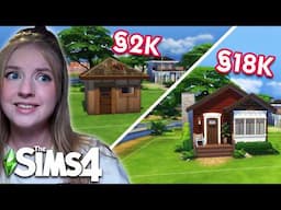 The Sims 4 but Every Starter Home is a RANDOM Budget!