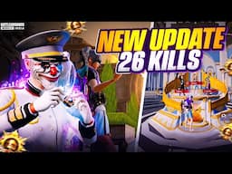 🔥 BGMI COME BACK WITH 3.7 UPDATE (26 KILLS) New Time Travel Power BGMI 😱