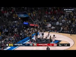 Maryland vs Michigan EXCITING Ending | 2025 College Basketball