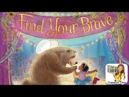 Find Your BRAVE! Kid's book about overcoming fears!