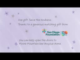 Help Open the Doors to Moore MountainView Hospice Home