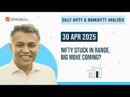 NIFTY Expiry & BANK NIFTY Analysis for Tomorrow | Stock Market Outlook | 30 April 2025, Wednesday