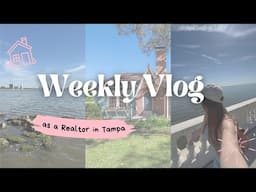 Weekly Vlog as a Realtor in Tampa | Lots of showings!