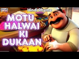 Motu Halwai ki Dukaan | मोटू हलवाई की दुकान |हिंदी बालगीत| New Kids Hindi Rhyme #CatrackKidsTV
