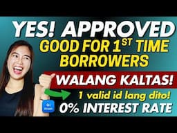 🔥LOAN APP for FIRST TIME BORROWER! WALANG KALTAS! RECEIVED FULL! THE BEST OPTION NA KAYA?