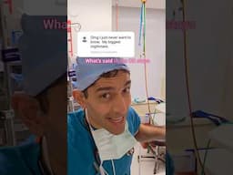 What patients say in surgery...