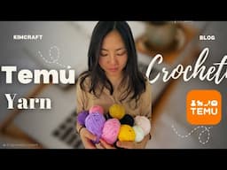 I bought yarn on Temu and here is my honest review!!!