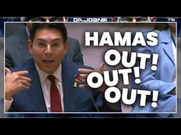 “Say It With Gaza—HAMAS OUT! OUT OUT OUT!” Danny Danon DEMANDS UN Face the Gaza Reality!