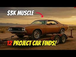 12 Classic Cars You Can Buy for $1,500  - $3,000!