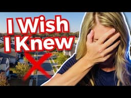 10 Things I Wish I Knew Before Buying a House