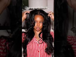 THIS WIG CUT, CURLED & STYLED ITSELF… #wig #wigs #hair #hairtutorial #hairstyle #naturalhair