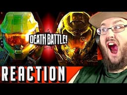 Master Chief VS Doom Slayer (Halo VS Doom) | DEATH BATTLE! REACTION!!!