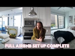 I FINISHED MY ATL AIRBNB! FROM CHAOS TO FIRST GUEST AND A 2 MONTH BOOKING!