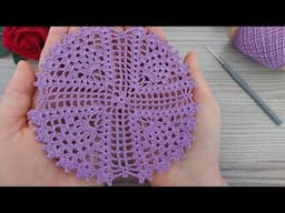 Fantastic Easy & Beautiful Square Crochet Pattern 🧶 Beginner-Friendly Tutorial 2025