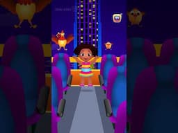 Wheels on the Bus - New York City #Shorts #ChuChuTV #NurseryRhymes #KidsSongs #WheelsontheBus