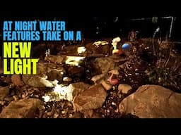 When the Sun Sets, the Beauty Begins 🌌 | Night Water Features Tour