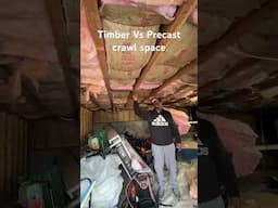 Raised Timber Floors in USA Vs Precast raised foundations . #construction