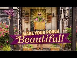 Stunning Front Porch Makeover on a Budget | Easy DIY with Baskets & Native Plants