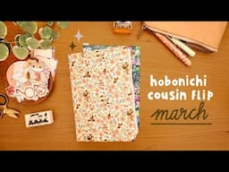 Hobonichi Cousin Flip ✿ March Pages