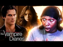 DAMON ABOUT TO CRASH OUT! | FIRST TIME WATCHING *The Vampire Diaries* Season 2  Episode 1 Reaction
