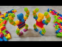 Satisfying DIY Lego Monkey /ASMR Building Blocks/block game /lego building fun#asmr#buildingblocks