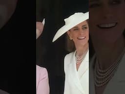 Glowing Princess Kate enjoys a laugh with Duchess Sophie at Garter Service