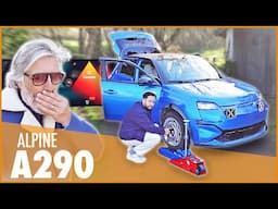 ESSAI ALPINE A290 🥲 ÇA NE SE TERMINE PAS COMME PRÉVU...