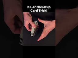 This NO SETUP Card Trick is POWERFUL! #shorts