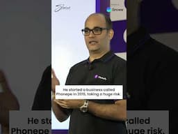 Quit Flipkart to build PhonePe - How? #shorts