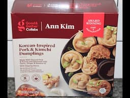 Good & Gather (Target) Collabs Ann Kim Korean-Inspired Pork & Kimchi Dumplings Review