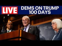 Chuck Schumer and Democrats to discuss President Trump's first 100 days