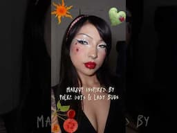 polka dots & lady bugs 🐞 #makeup #makeupvideo #tutorial #explorepage