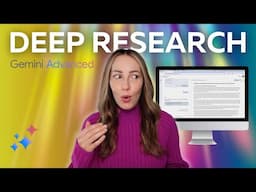 Research Faster with Gemini Advanced | How to Use Gemini Deep Research