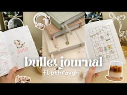 I'M BACK!!! Bullet Journal Flipthrough #78 | Plan With Me, Custom Bullet Journal Flip Through 2025
