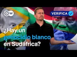 DW Verifica si se está persiguiendo a los blancos en Sudáfrica, como dice Donald Trump
