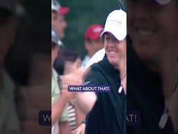 Rory’s RIDICULOUS play-off shot 🤩