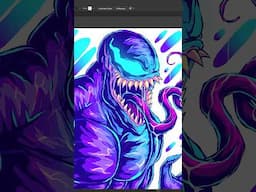 Drawing process in Adobe Illustrator ✍️✨