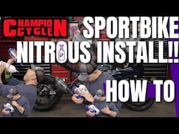 SPORTBIKE NITROUS INSTALL