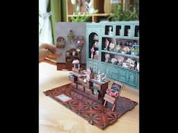 CUTEBEE DIY Dollhouse Kit | Blossom Florists | Doll